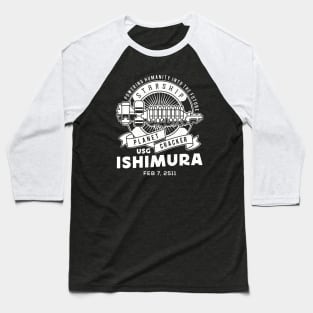 Ishimura Vintage Emblem Crest Baseball T-Shirt